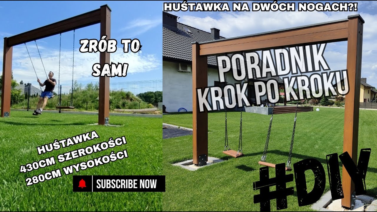 Jak Zbudować Nowoczesną Huśtawkę na Dwóch Nogach – Krok po Kroku by Kris-Arch ®