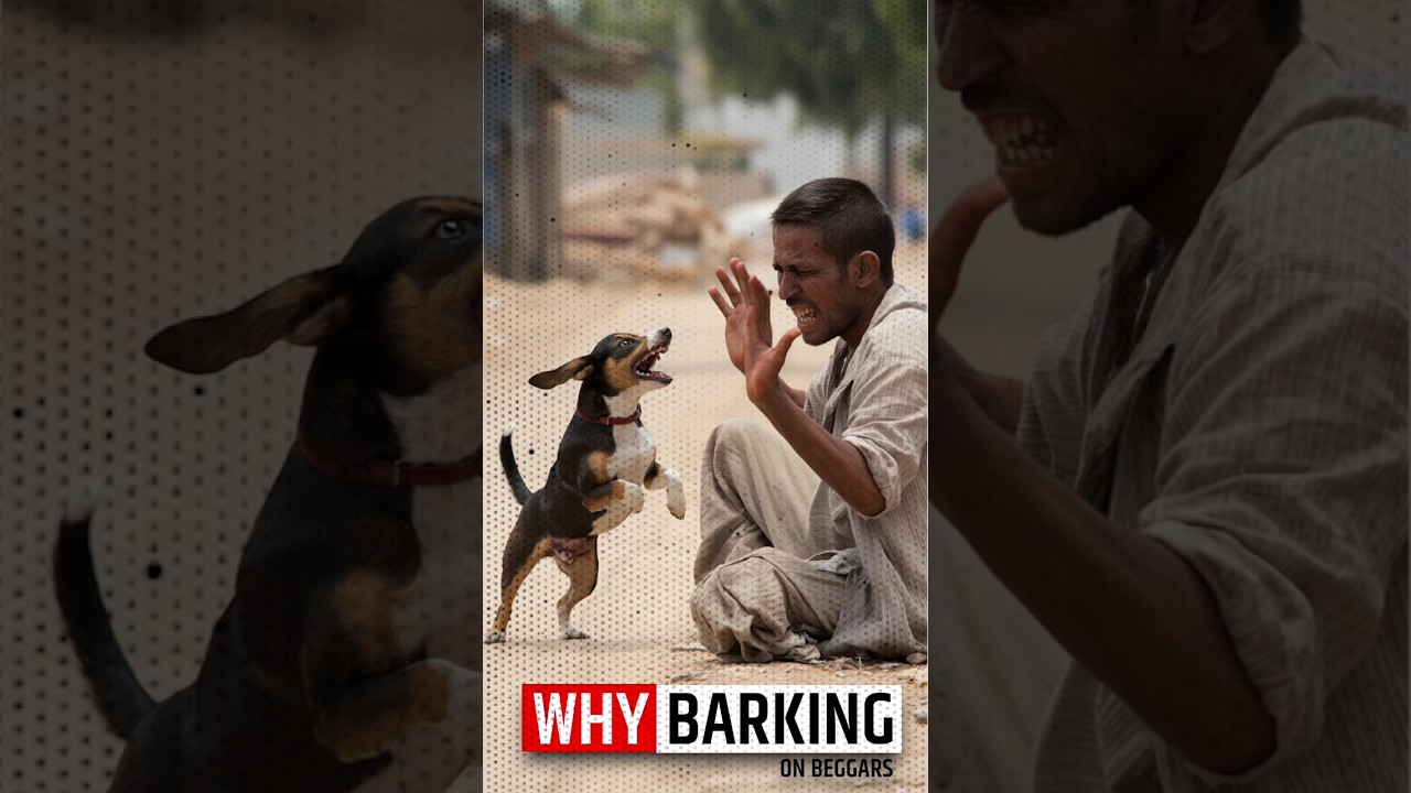 Why Dogs Are Barking On Beggar ?🤔#facts #shorts #dailyfacts