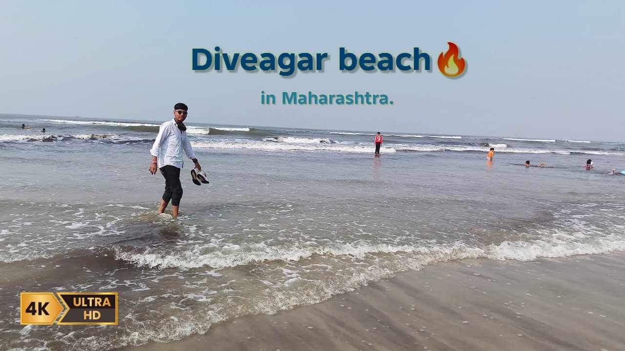 Diveagar beach 🏖 🔥 in Maharashtra. #diveagarbeach #diveagar #beach 
