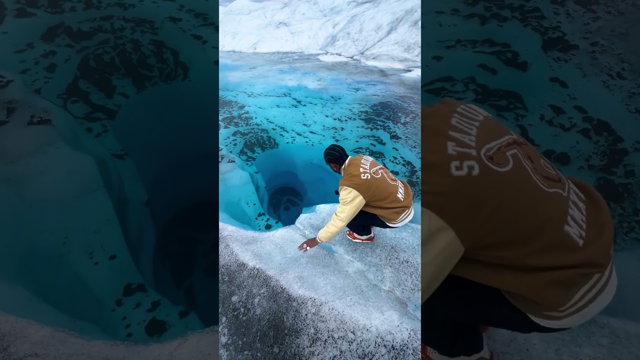 Ludacris tries glacier water in Alaska! 🤩🧊  -  🎥 ludacris