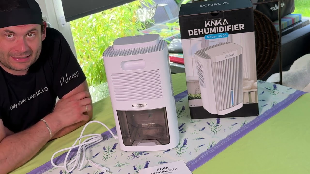 Luftentfeuchter, Luftentfeuchter Elektrisch, 1,1 l/T (2,5 l), Raumentfeuchter Unboxing und Anleitung