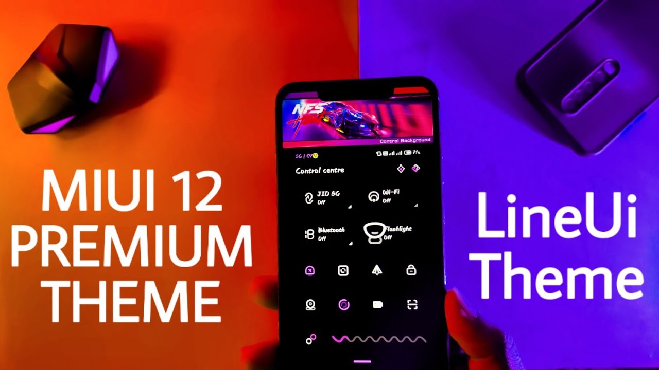 MIUI 12 LineUi Premium NFS Neno Theme For Any Xiaomi Devices | MIUI 12 PREMIUM THEME