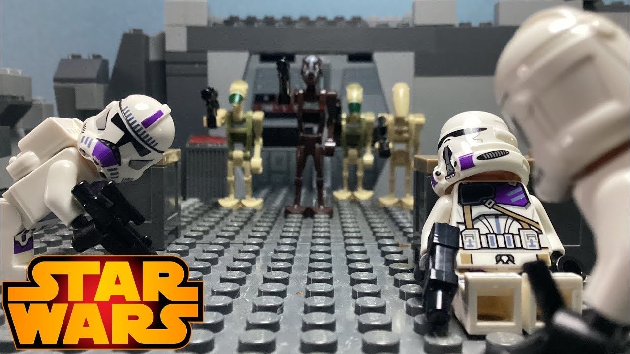187-й - Lego Star Wars: Clone Wars (Покадровая съёмка)
