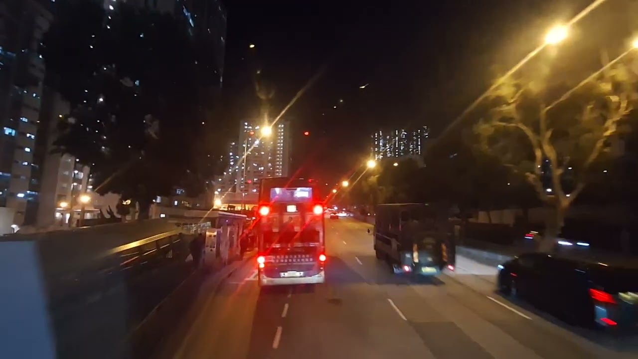 [下午首航全程變節綠] 九巴27X彩虹邨至順天總站原速行車片段