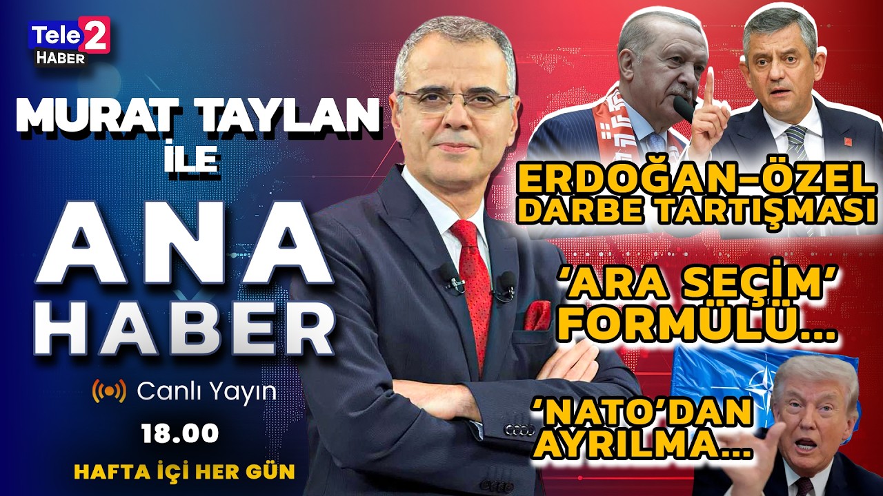 Erdoğan-&Ouml;zel arasında darbe tartışması! Murat Taylan ile Ana Haber (1 Nisan 2026)