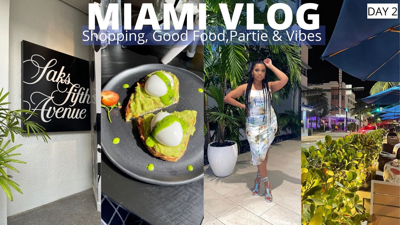 Miami VLOG Day 2: Shopping, Two Clubs, South Beach, Trying Cuban Food, Bday Surprise, More.