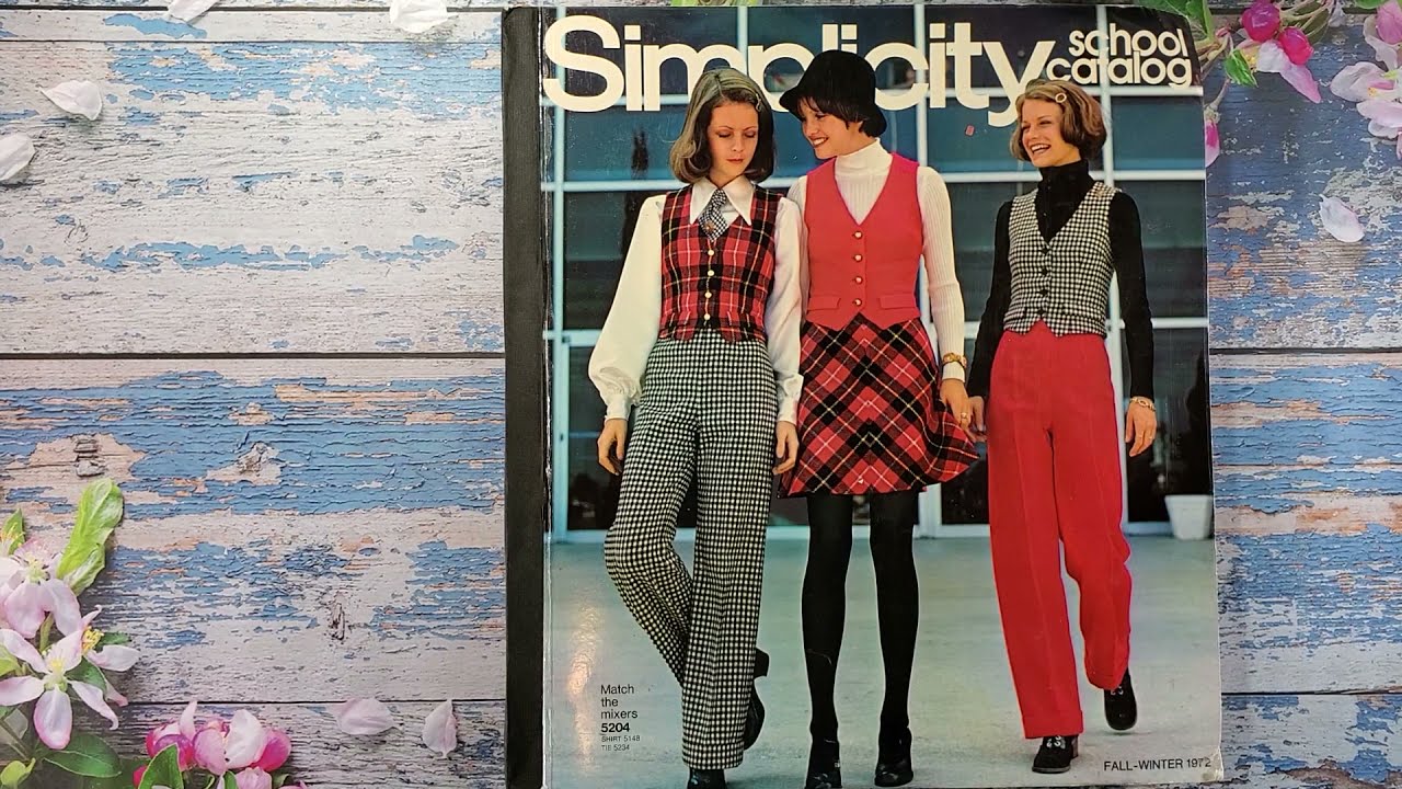Каталог счётчиков Simplicity Pattern / Возвращение в школу 1970-х / Прогулка по переулкам памяти