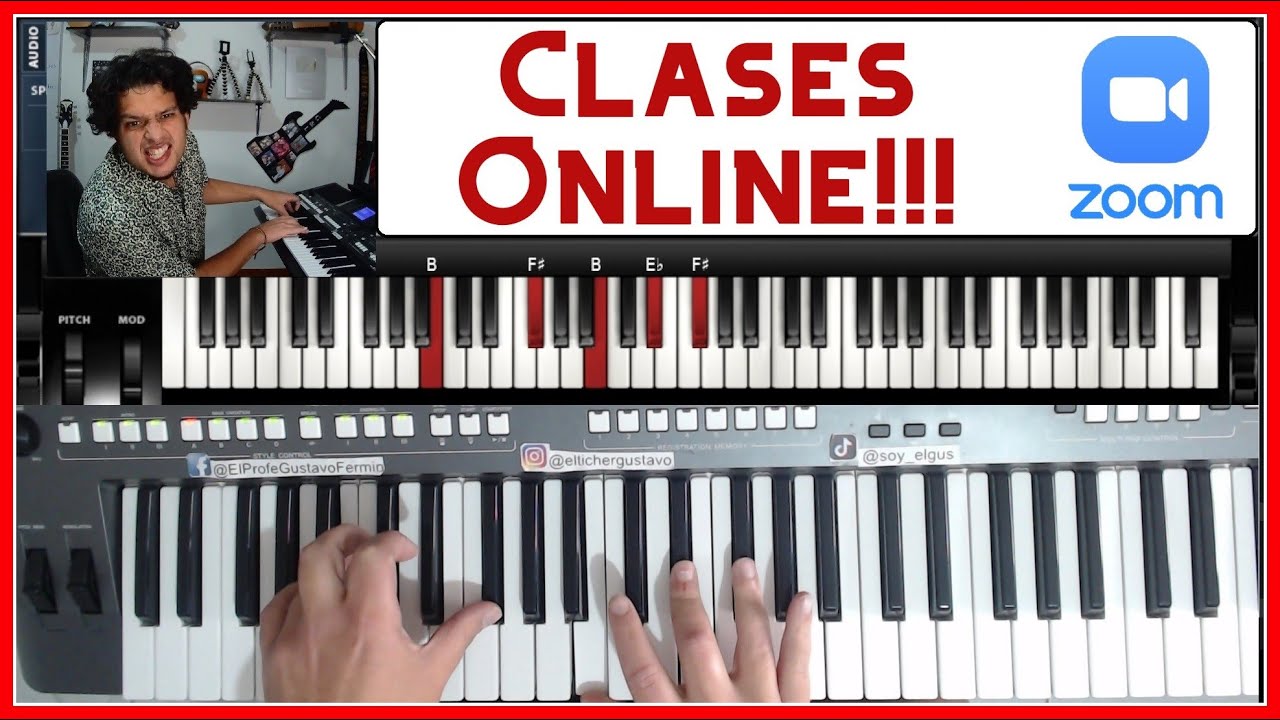 Clases de PIANO Online, a través de ZOOM!!!! Toda información en el video