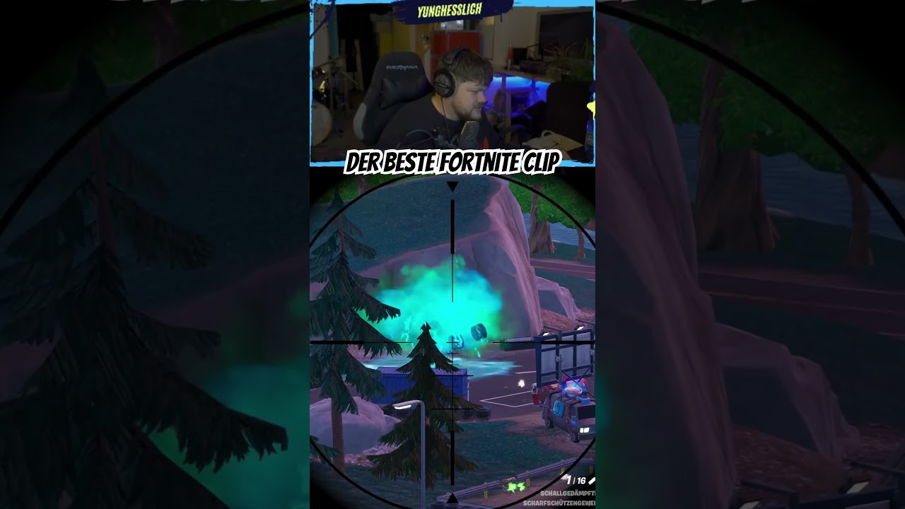 Heftiger Fortnite Clip #streamer #twitch #yunghesslich #omg  #fortnite #yunghesslichclips