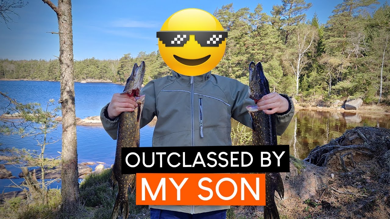 My son OUTFISHED me on our PIKE FISHING session!