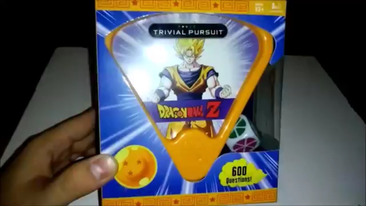 Trivial Pursuit Dragonball Z Edition Unboxing New