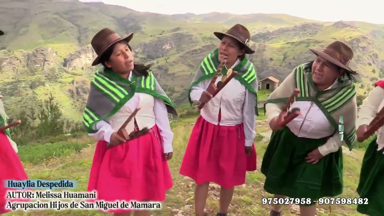 HIJOS  DE SAN MIGUEL - HUAYLIA  DESPEDIDA.
