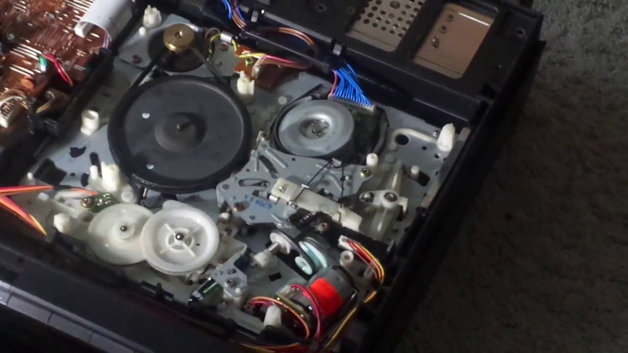 How to replace capstan belts on 80s VCRs