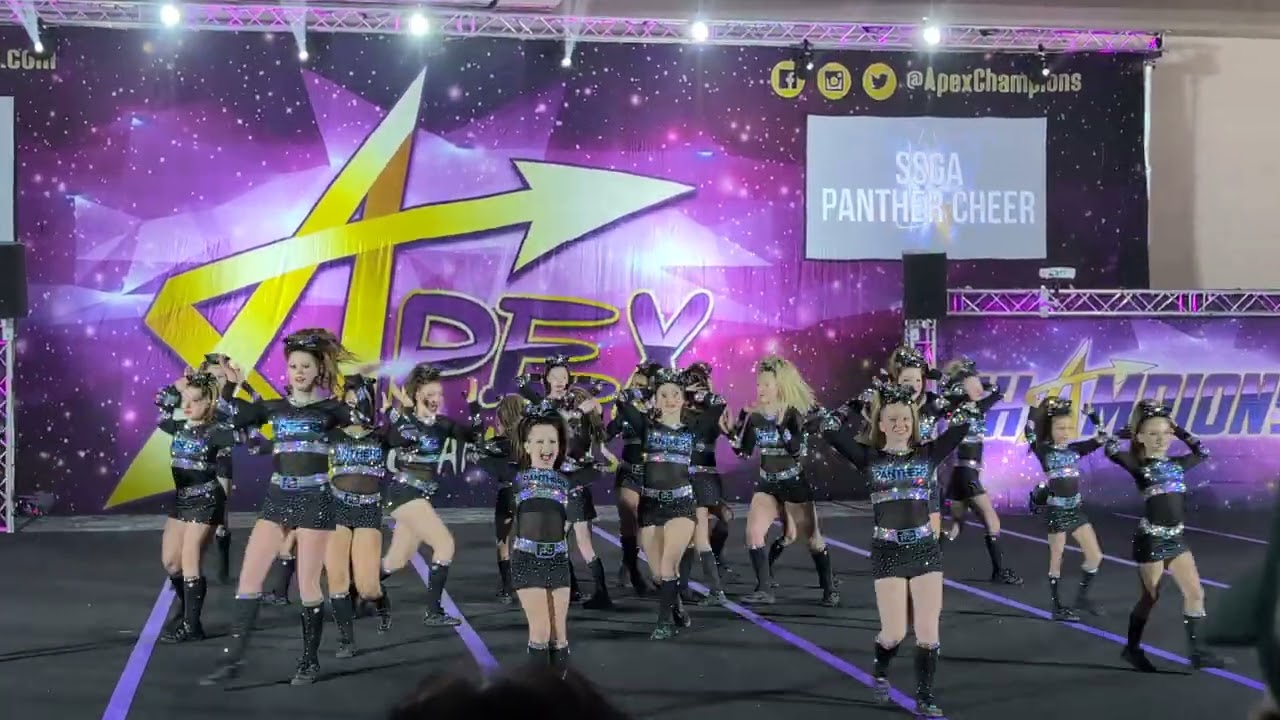 SSGA Panthers All-Star Cheer Explosion Junior Level 2 APEX February 2025