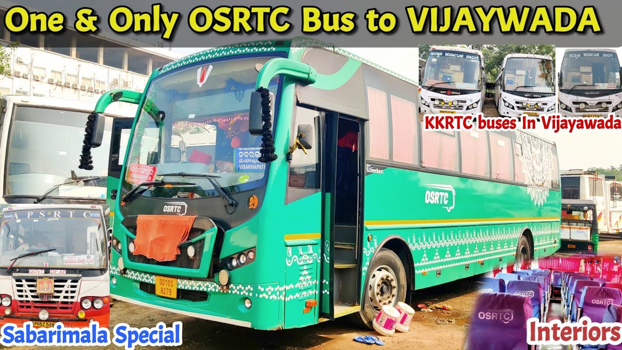 One & Only OSRTC (Odisha) Bus to Vijaywada | Route , Interior Review 