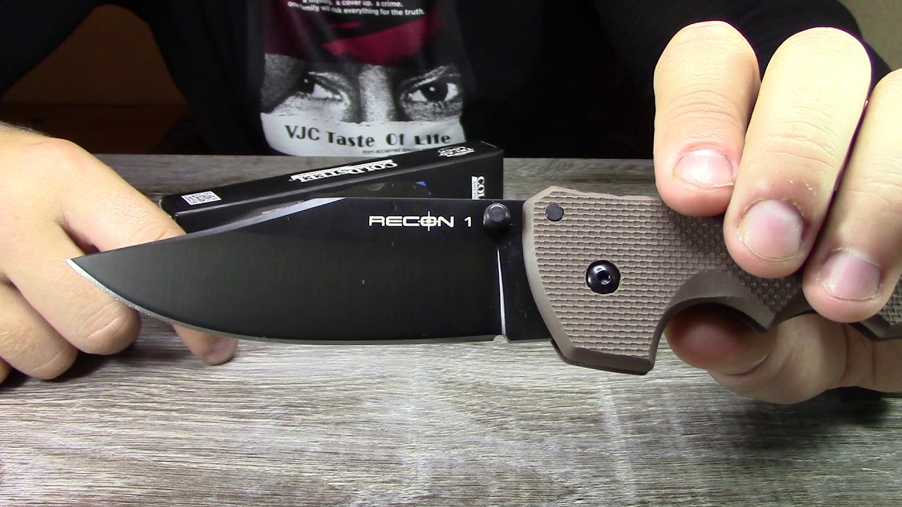 Обновленный Cold Steel Recon 1 Clip point