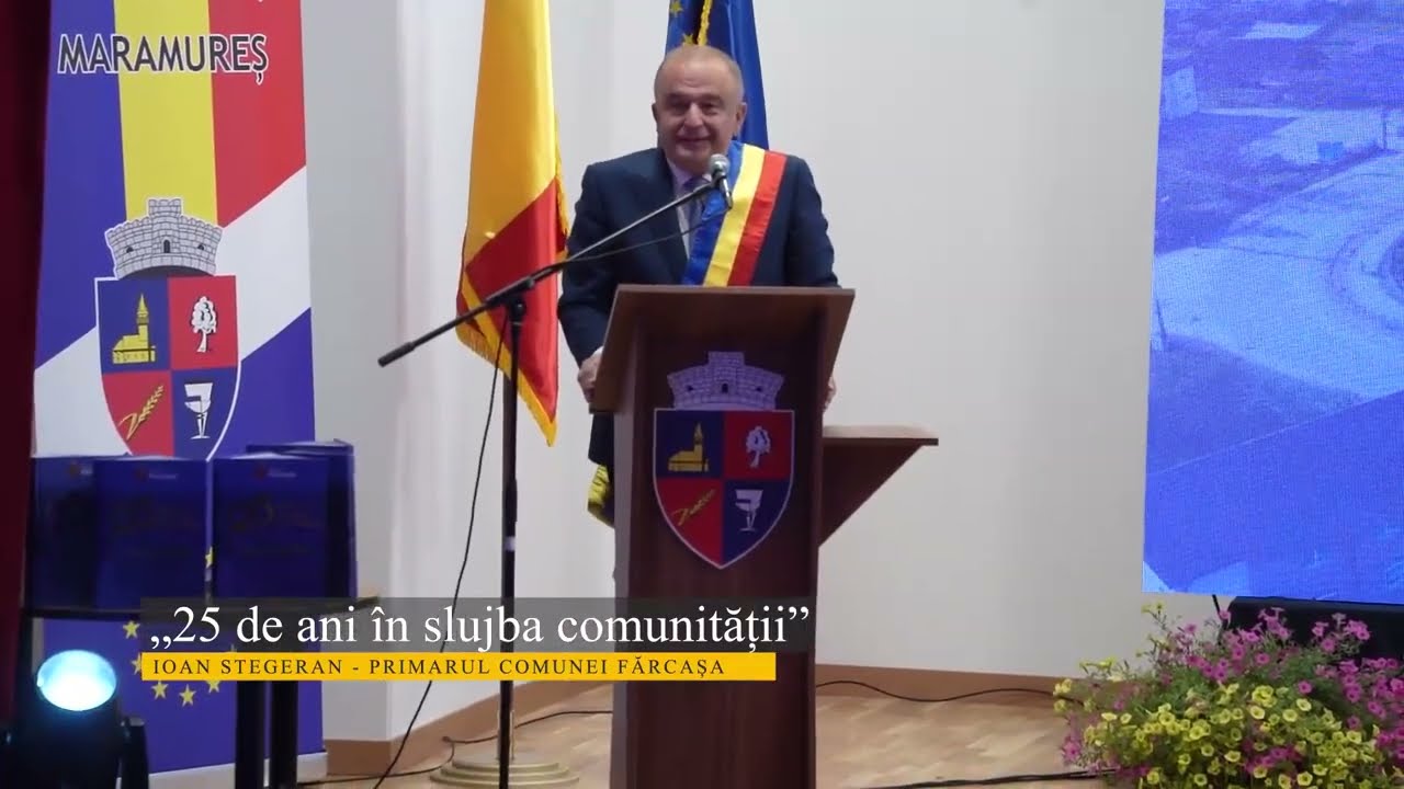 25 de ani &icirc;n slujba comunității - Fărcaşa Maramureş