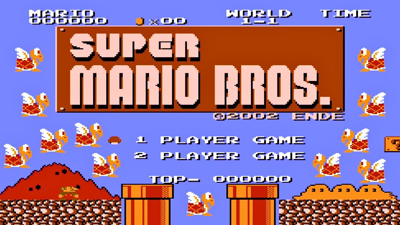 Ende's New Mario Bros! Nes Super Mario Bros Walkthrough