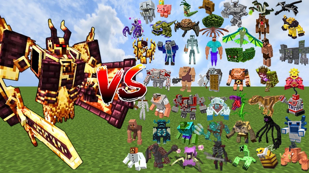 IGNUS vs 100 BOSS MOBS