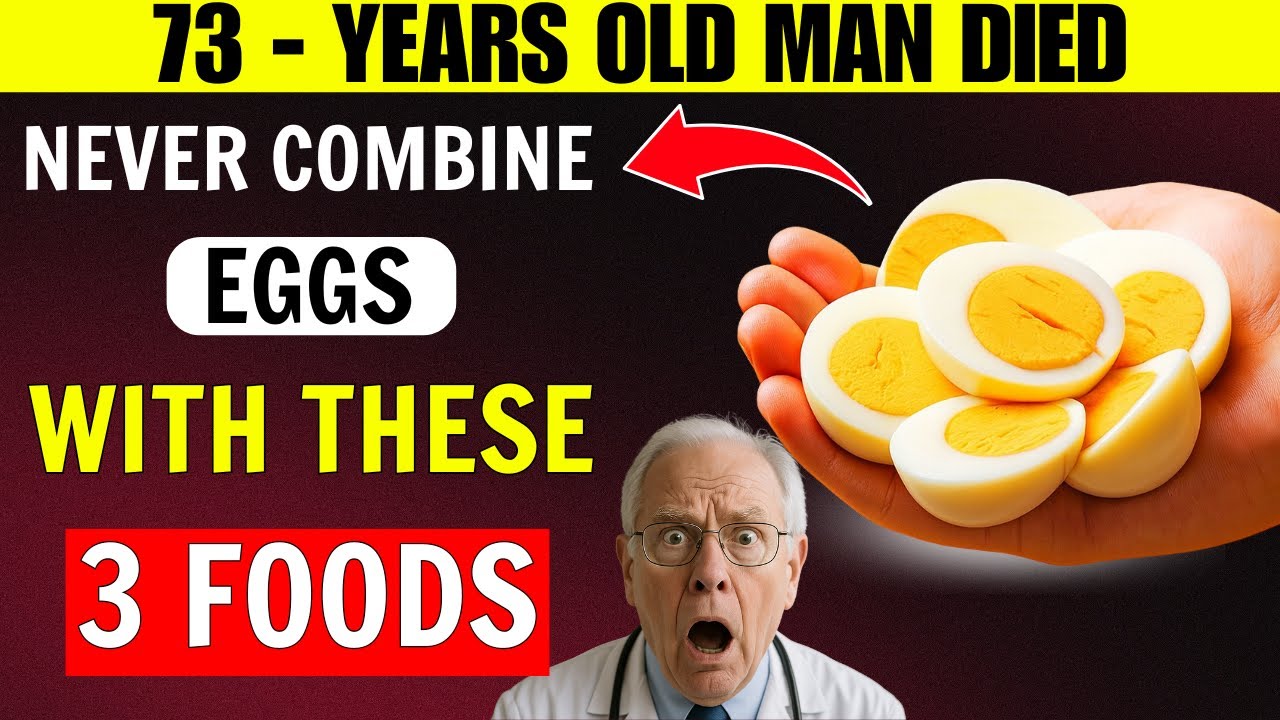 Seniors: Don't Combine Eggs With These 3 Foods &ndash; Shocking Side Effects! | Senior Health Tips