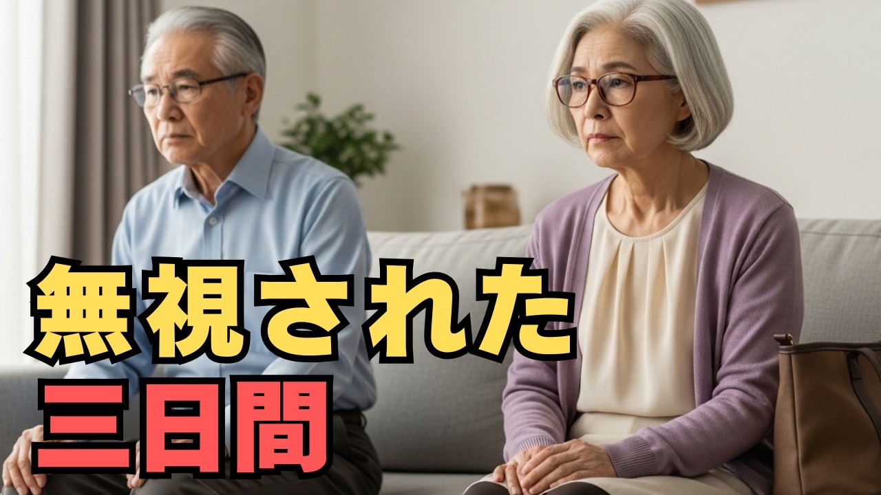 【シニア女性の独り言】あの沈黙が、一番つらかった｜夫婦の距離