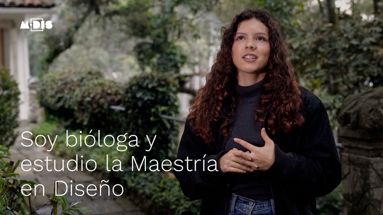 ¿Cómo es hacer la Maestría en Diseño siendo Bióloga? | La experiencia MDIS Uniandes de Laura Ángel