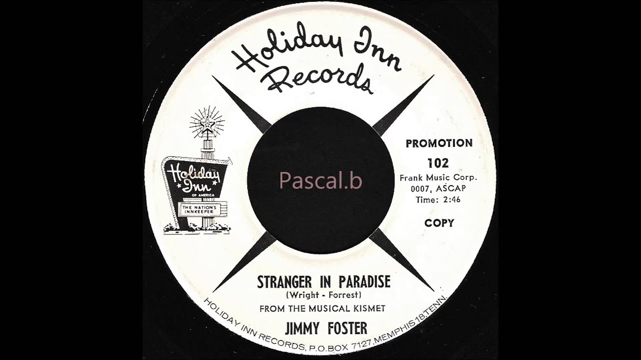 Jimmy Foster - Stranger in paradise