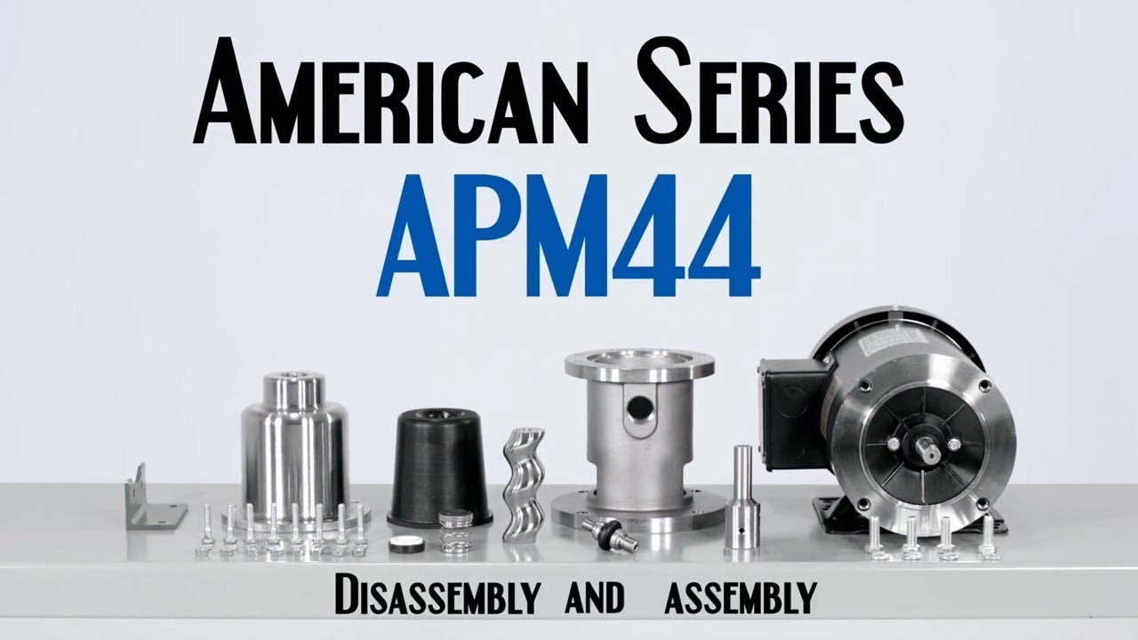 American Series APM44 Wobble Stator Pump Assembly & Disassembly