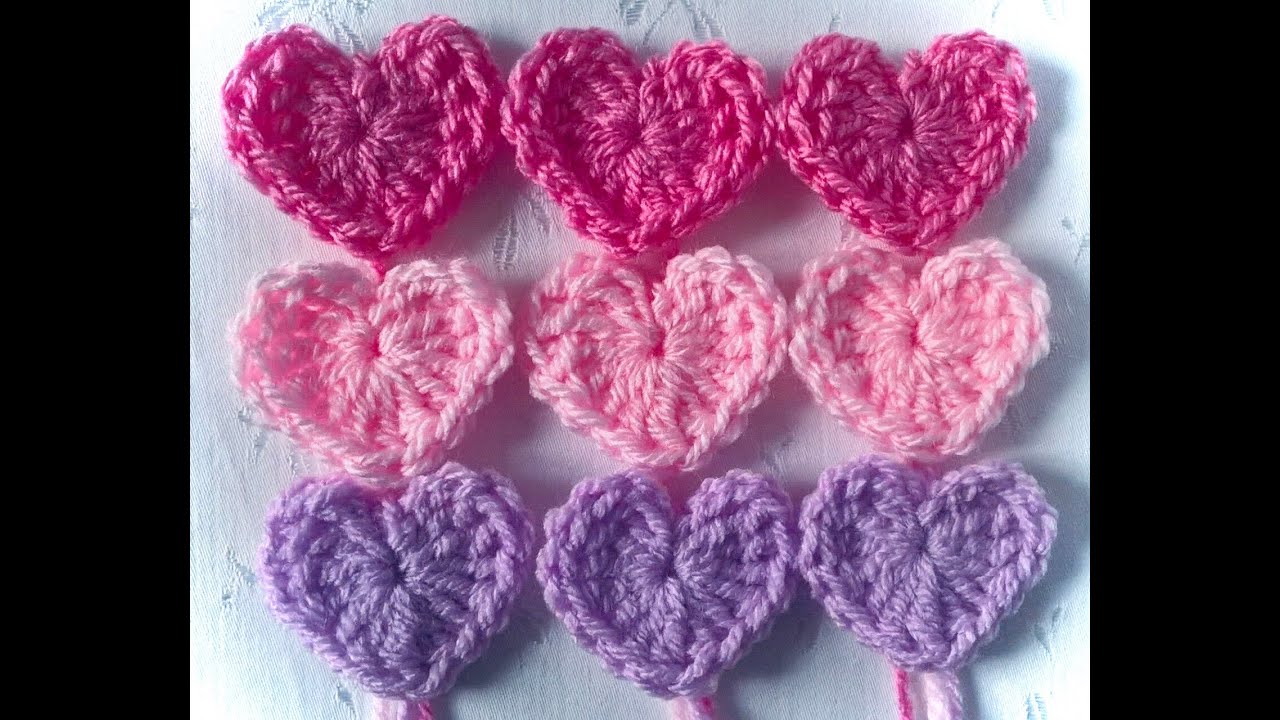 Crochet Heart# ගෙතුම් කලාව මුල සිට# මුලික ගෙතුම් හුරුව# අවසාන නිර්මාණය
