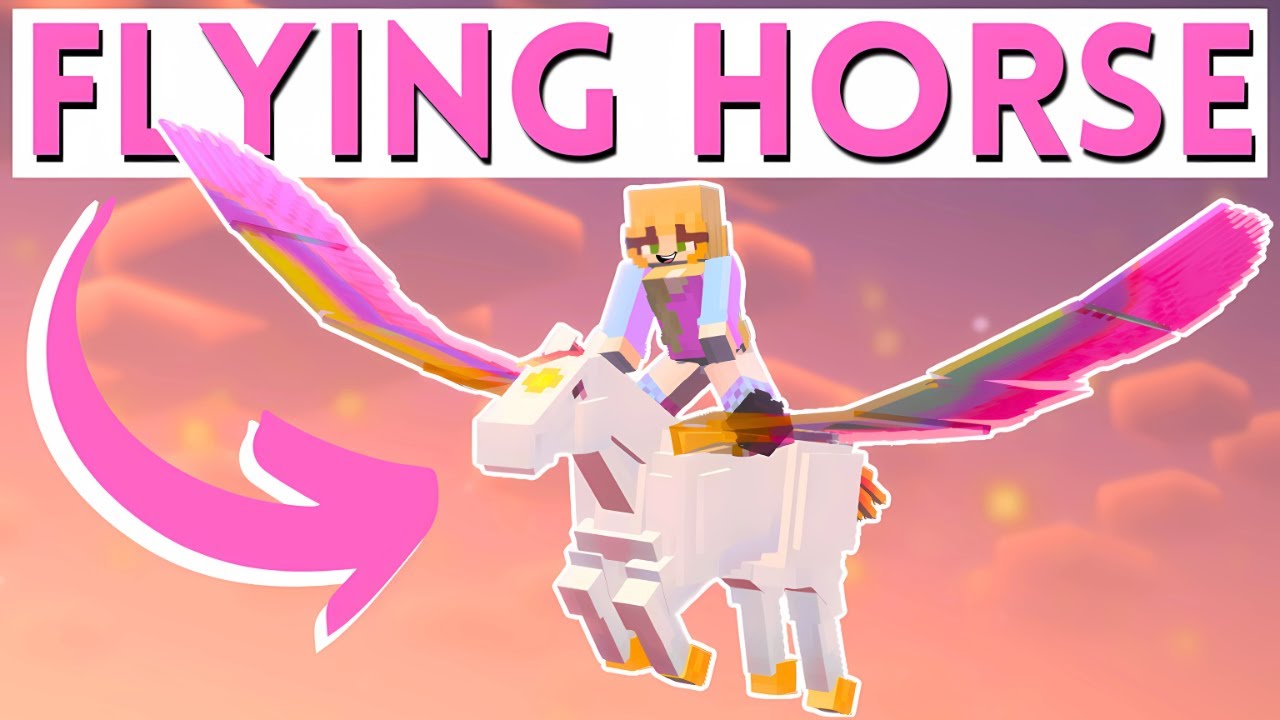 I Found a Mystery Horse… and It Can FLY?! | Minecraft SWEM Roleplay