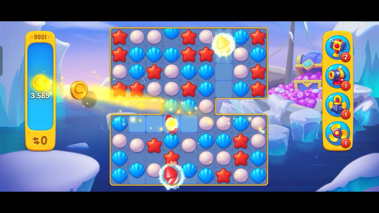 Games playrix fishdom LEVEL 9951💥😍🔥💥