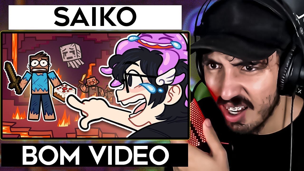 DESAFIOS do MINE que eu só precisei OLHAR kk - SAIKO  | Leozin React
