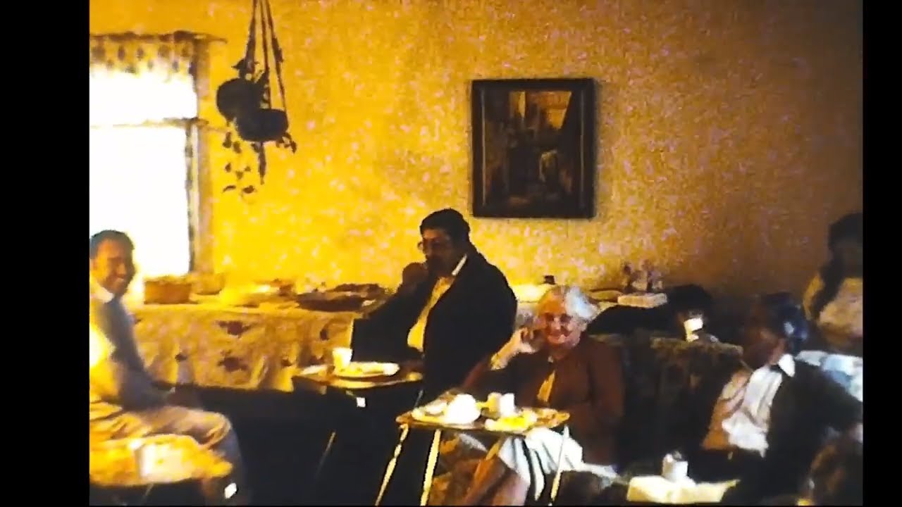 Fred and Chuck's Graduation Party 1980's Vintage Home Video Footage