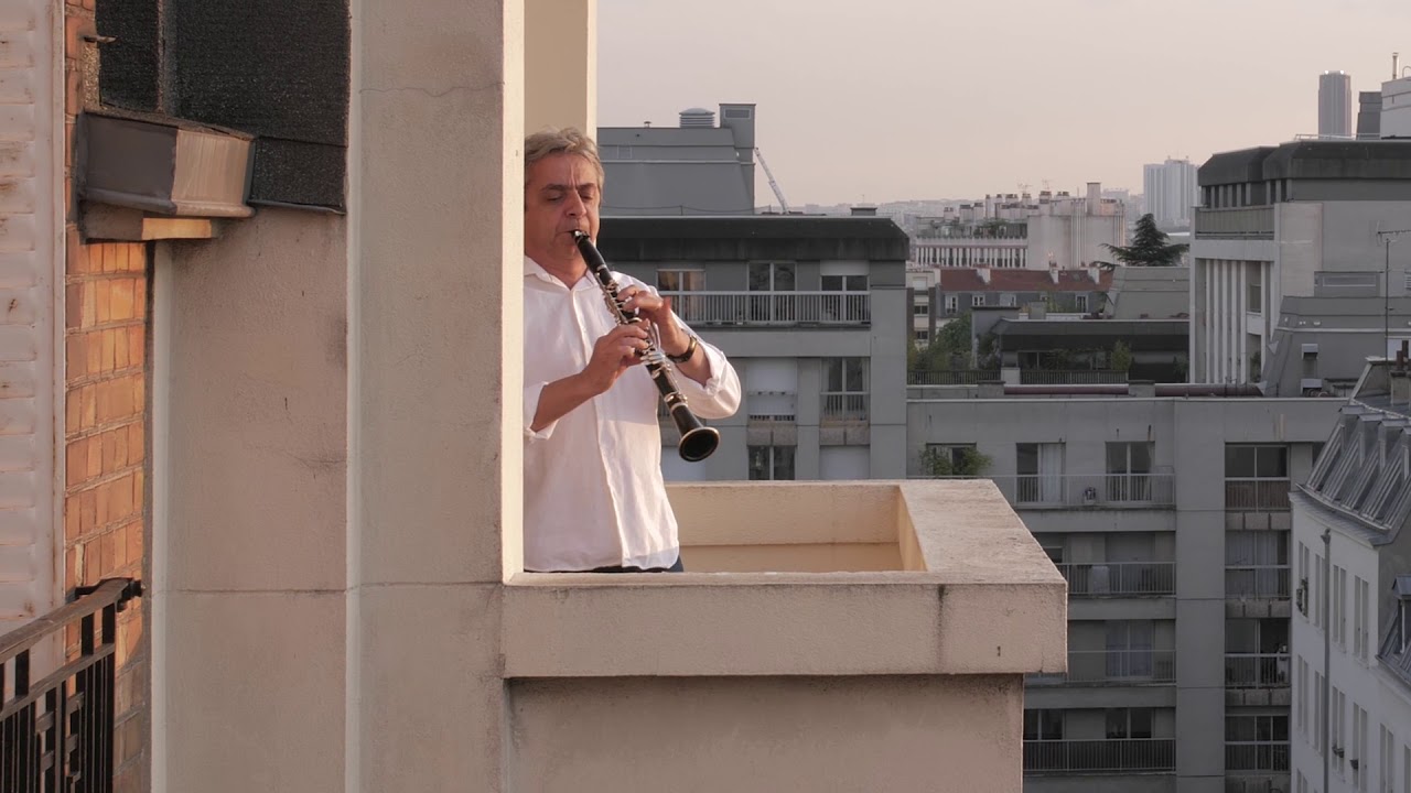 Clarinette au balcon (par Pascal Moragues)  - Baloo