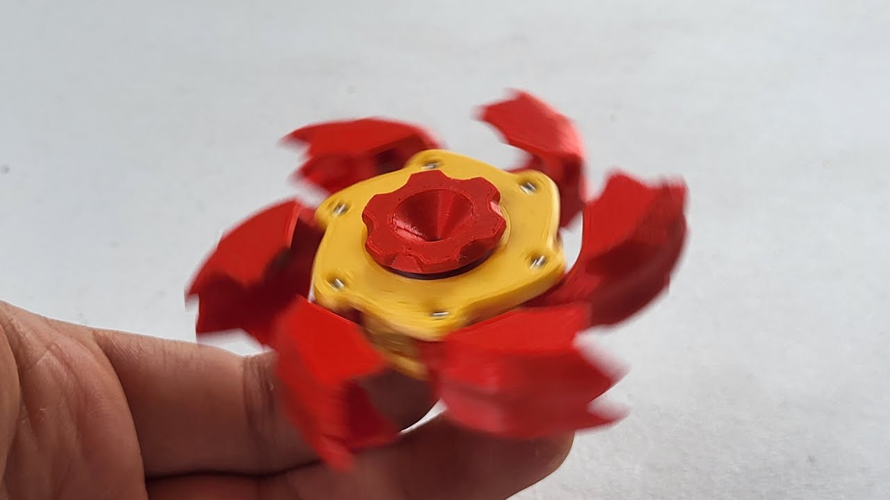 Bug Fidget Remix 3D Printed
