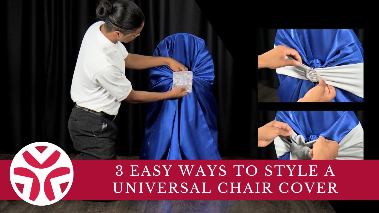 3 Easy Ways To Style A Universal Chair Cover