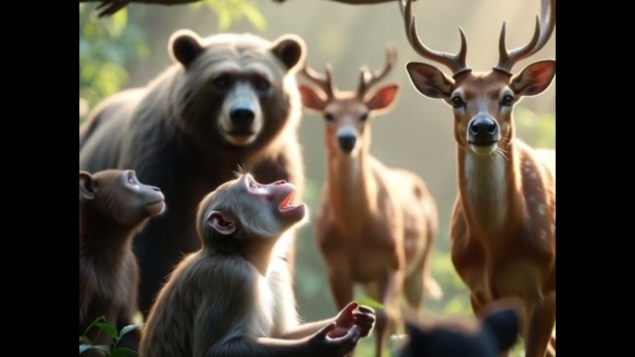 एक बहादुर जंगली बंदर की कहानी | #cartoonseries #कार्टूनकॉमेडी 