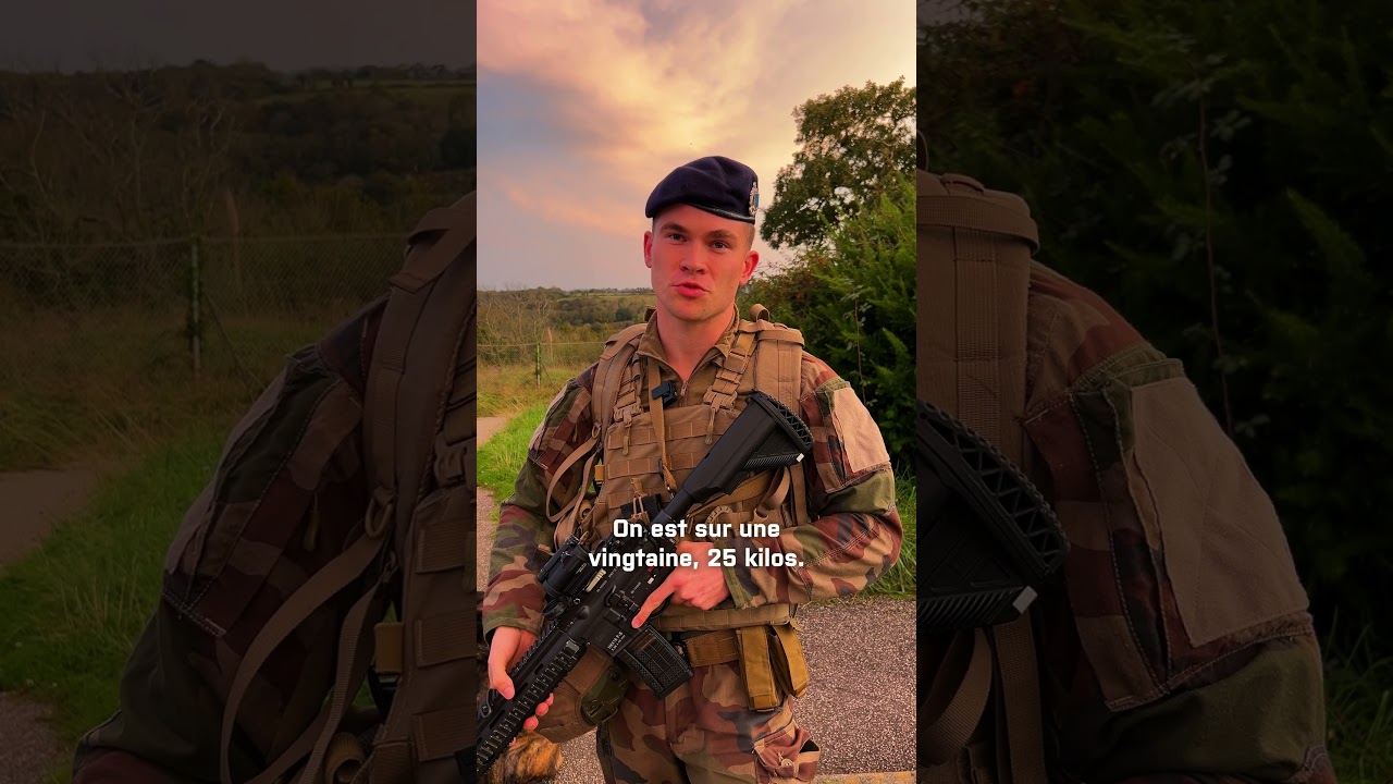 Le poids des &eacute;quipements ? Juste un d&eacute;tail pour nos fusiliers marins 💪