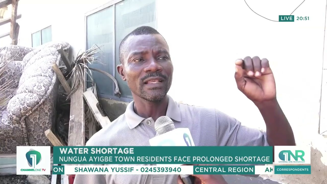 Nungua Ayigbe Residents Face Prolonged Water Shortage Crisis