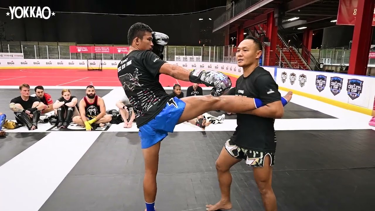 Как GOAT подготовил свой всемирно известный трюк &laquo;Cartwheel Kick&raquo; 🐐YOKKAO USA Tour 🇺🇸