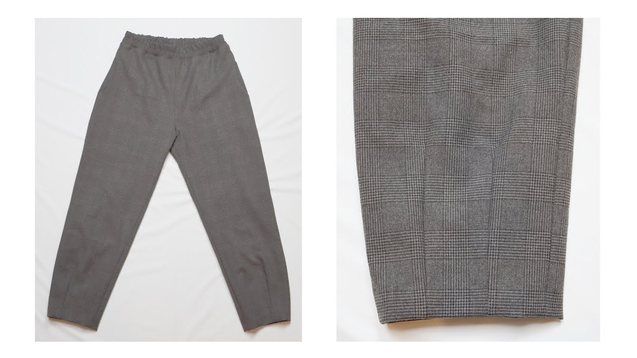 3단계 은손 - 패턴 없이 너~무 편한 배기 바지 만들기 Making baggy pants so comfortable without patterns
