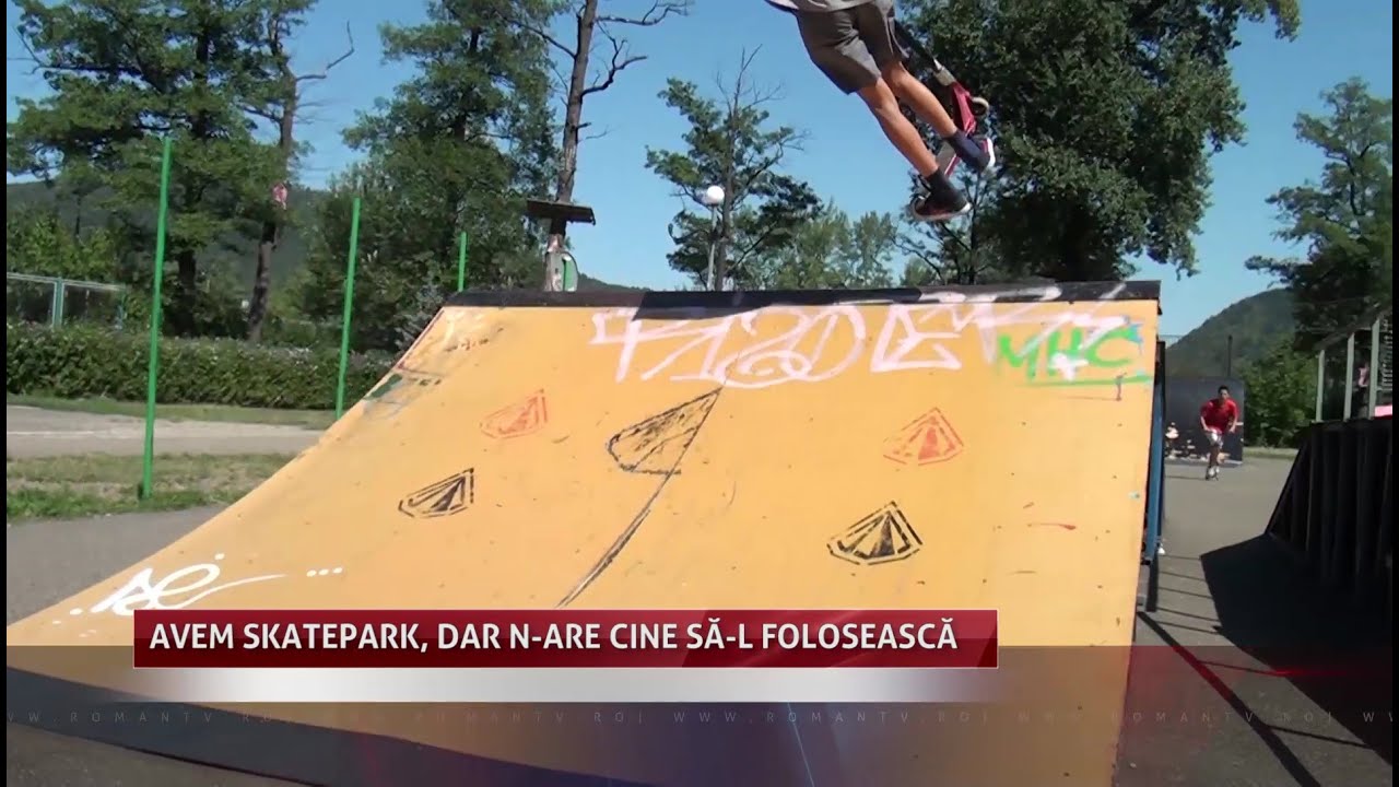 Avem skatepark, dar nu are cine să-l folosească