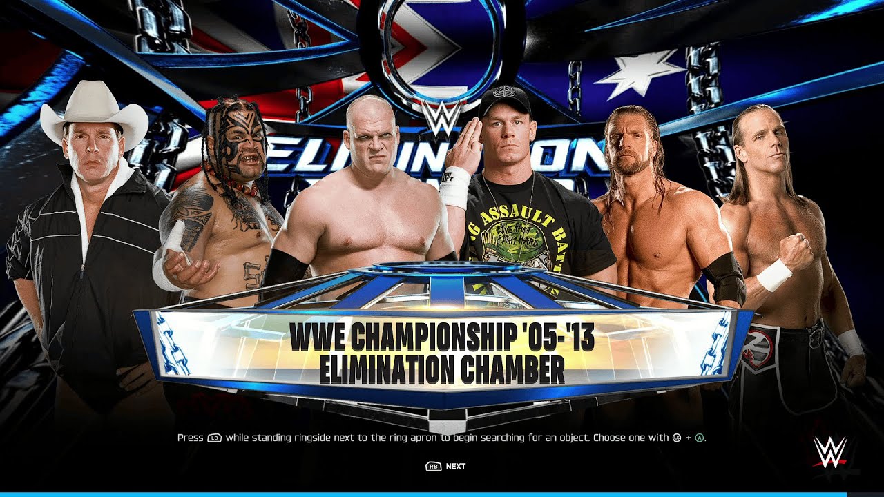 WWE 2K25 FULL MATCH - Elimination Chamber Simulation - Who Will Walk Out Champion?