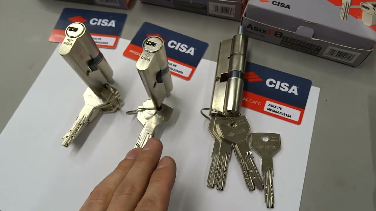 CISA ASIX / CISA ASIX P8 вскрытие замка. сайт: https://medvejatnik.kiev.ua