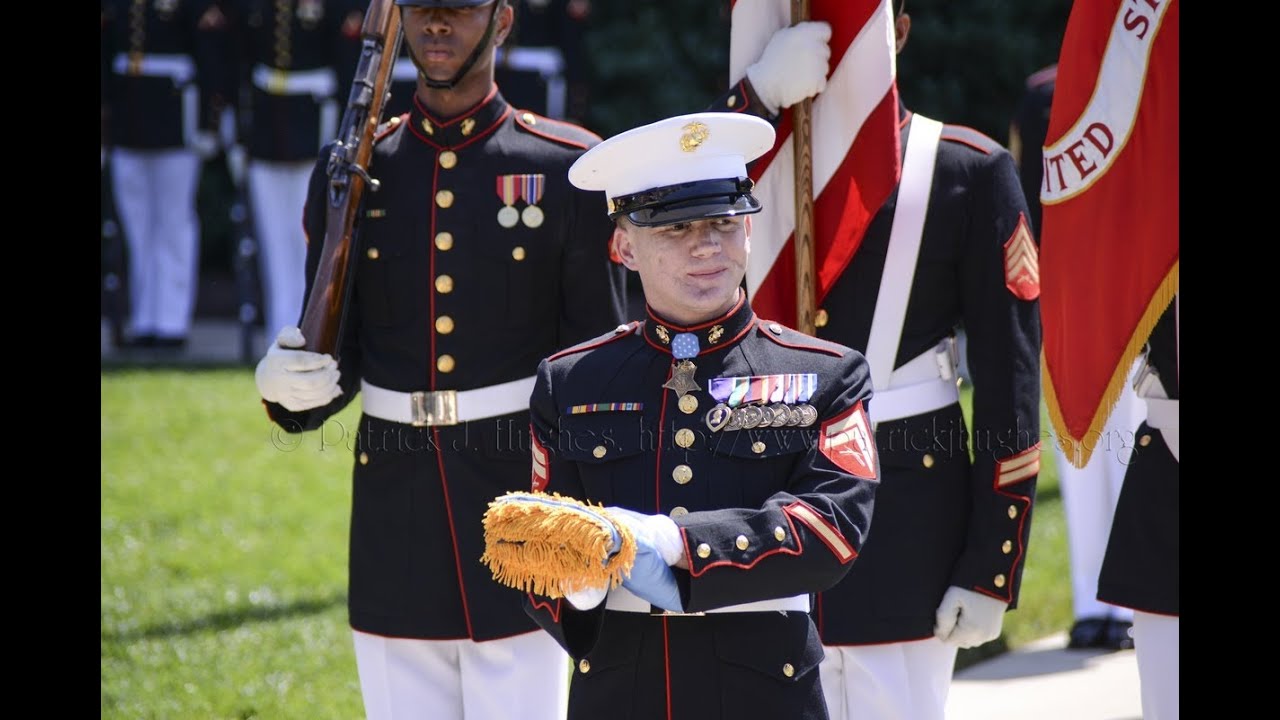 Medal of Honor Flag Presentation for Cpl. William 
