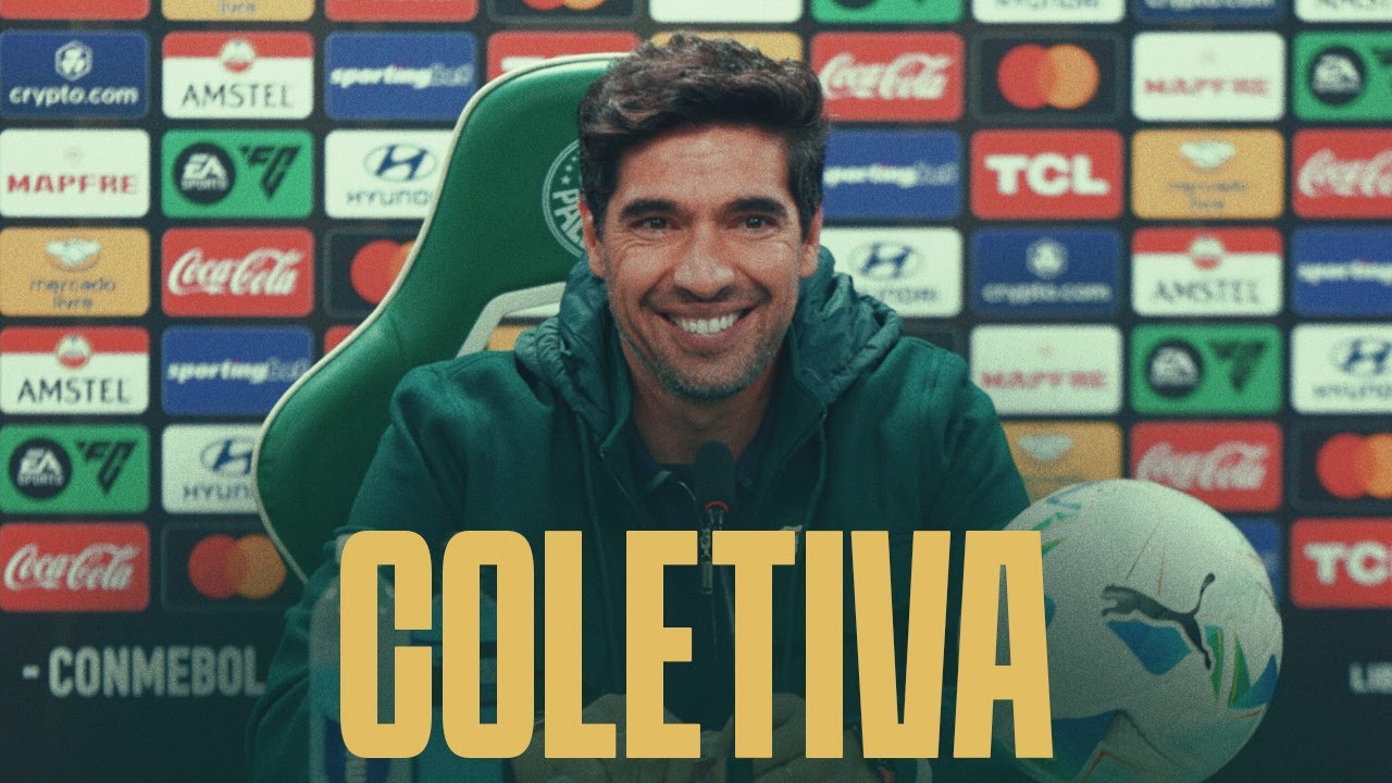 COLETIVA ABEL FERREIRA | PALMEIRAS 3 X 1 RIVER PLATE | LIBERTADORES 2025