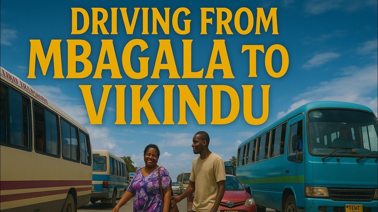 Driving from Mbagala to Vikindu | Dar es Salaam/Pwani Bus Routes 2025