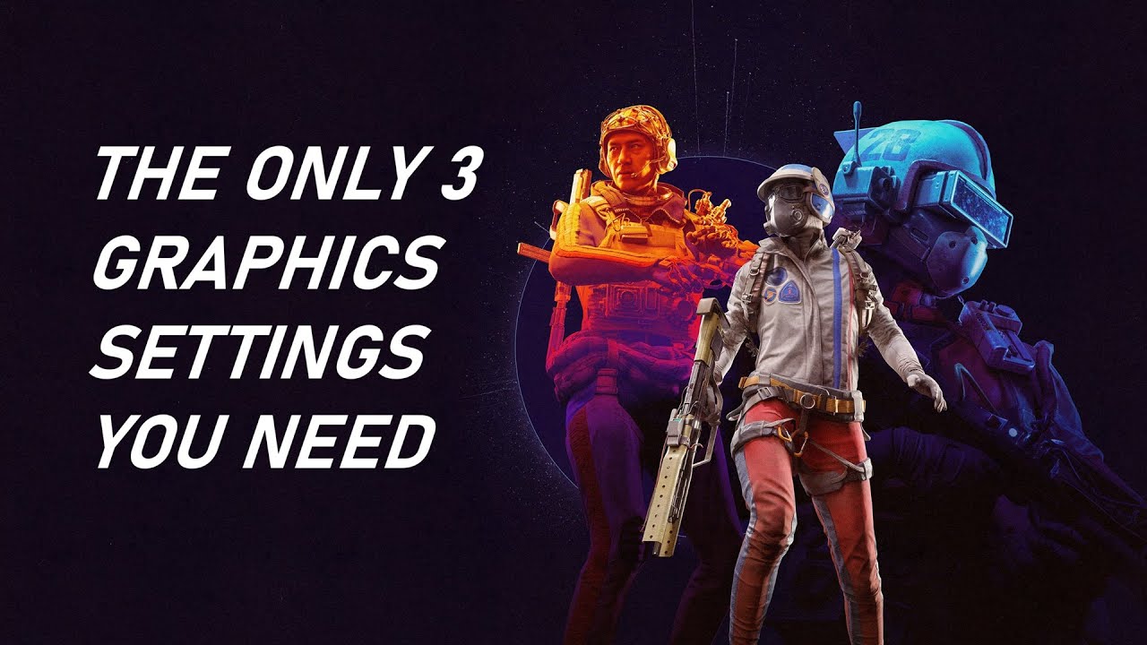 ARC Raiders - Only 3 GRAPHICS settings - High FPS/competitive advantage