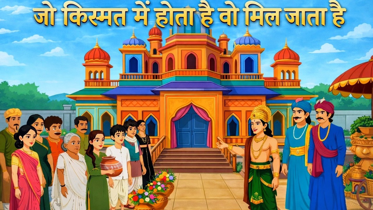जिसे सबने ठुकराया उसी को मिला राजमहल! 👑Bhagya ki likhi takdeer | Hindi kahani | Hindi kahaniya Hindi
