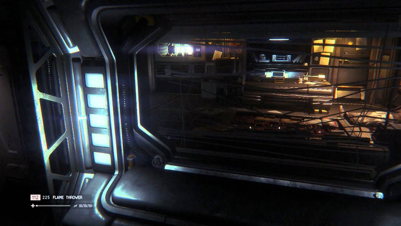 Alien Isolation Right After Airlock scene